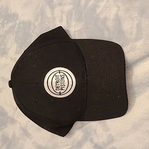 Detroit Pistons black hat